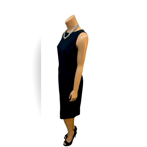 Timeless black sleeveless Liz Claiborne dress 👗✨🛍️💕 - Picture 3 of 6